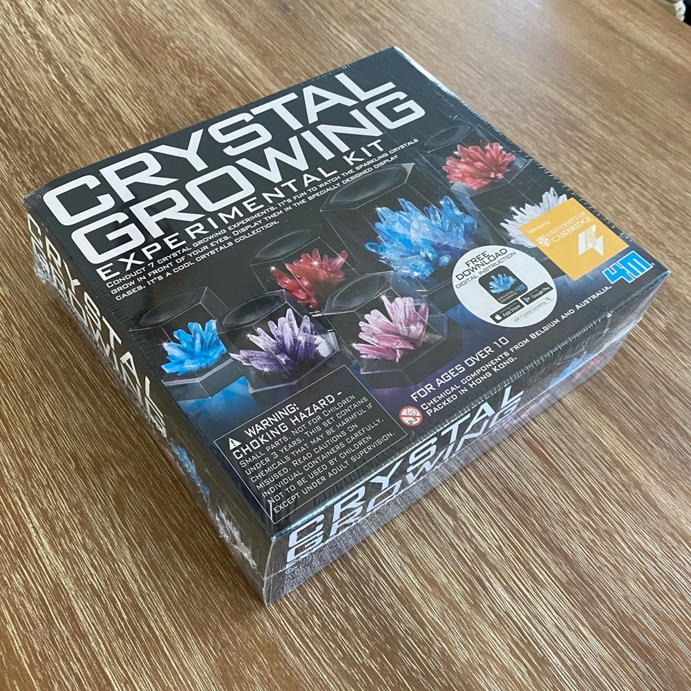 Crystal Growing Experimental Kit Kids Toy